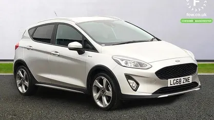 Used Ford Fiesta Active 86 HP (63 kW) 2018 Silver Hatchback
