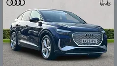 Blue Used 2023 Audi Q4 Sportback e-tron S-Line SUV | £31,745 (Super price)