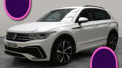 White Used 2022 VW Tiguan R-line SUV | £26,388 (Fair price)