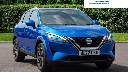 Blue Used 2022 Nissan Qashqai Tekna SUV | £19,399 (Fair price)
