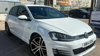 Used VW Golf VII GTD 184 HP (135 kW) 2014 White Hatchback