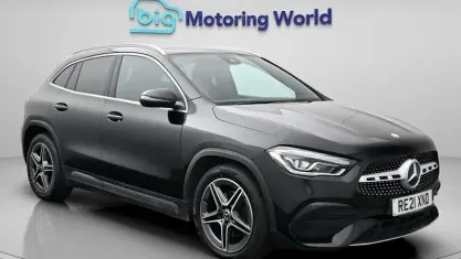 Begagnad Mercedes GLA200 AMG line 150 HK (110 kW) 2021 Svart SUV