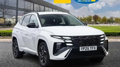 Used Hyundai Tucson N Line 215 HP (158 kW) 2025 White SUV