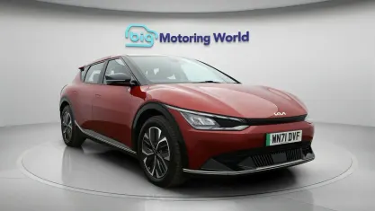 Begagnad Kia EV6 Air 167 kW (228 HK) 2022 Röd SUV