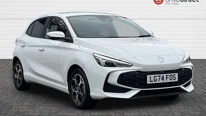 Used MG MG3 Trophy 194 HP (142 kW) 2025 White Hatchback