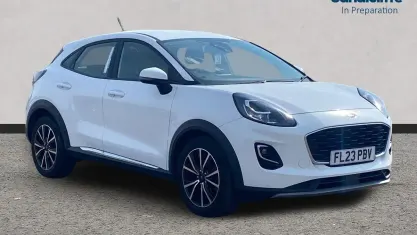Used Ford Puma Titanium 125 HP (91 kW) 2023 White SUV