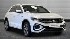 White Used 2023 VW T-Roc R-line SUV | £25,990 (Fair price)