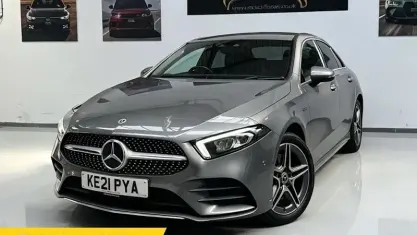 Used Mercedes A250 AMG line 218 HP (160 kW) 2021 Grey Sedan