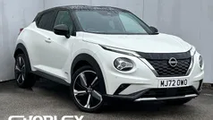 White Used 2022 Nissan Juke Tekna+ SUV | £18,313 (Fair price)