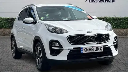 Used Kia Sportage 136 HP (100 kW) 2018 White SUV