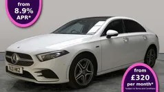 White Used 2021 Mercedes A250 AMG line Sedan | £21,569 (Fair price)