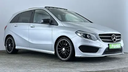 Used Mercedes B200 AMG Line Premium Plus 136 HP (100 kW) 2015 Silver Hatchback