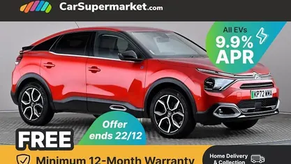 Red Used 2022 Citroën e-C4 Shine Hatchback | £13,197 (Fair price)