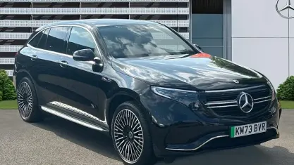 Used Mercedes EQC400 AMG Line Premium 300 kW (408 HP) 2023 Black SUV