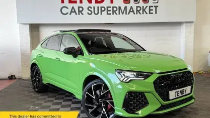 Used Audi RS Q3 Sportback Advanced 400 HP (294 kW) 2020 Green SUV
