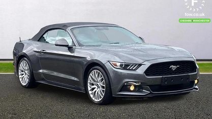 Usado Ford Mustang Convertible 317 HP (233 kW) 2017 Cinzento Cabrios