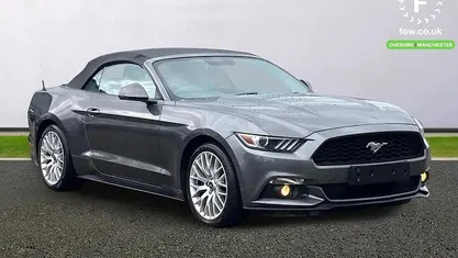 Used Ford Mustang Convertible 317 HP (233 kW) 2017 Grey Cabriolet