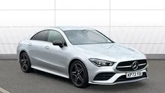 Silver Used 2022 Mercedes CLA220 AMG Line Premium Sedan | £25,631 (Fair price)