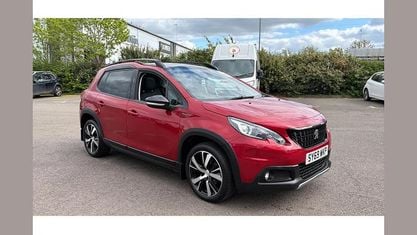 Używany Peugeot 2008 GT-line 131 KM (96 kW) 2019 Czerwony SUV