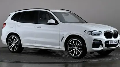 Used BMW X3 M Sport 190 HP (139 kW) 2020 White SUV