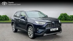 Obsidian blue Used 2021 Toyota RAV4 Hybrid SUV | £28,523 (Fair price)
