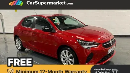 Used Vauxhall Corsa Design Edition 75 HP (55 kW) 2022 Red Hatchback