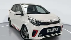 White Used 2019 Kia Picanto GT-Line S Hatchback | £10,299 (Fair price)