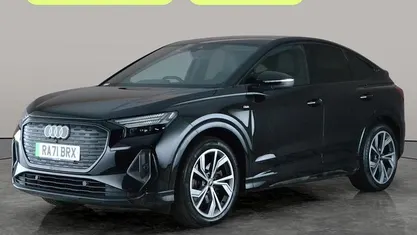Used Audi Q4 Sportback e-tron Comfort 150 kW (204 HP) 2022 Black SUV