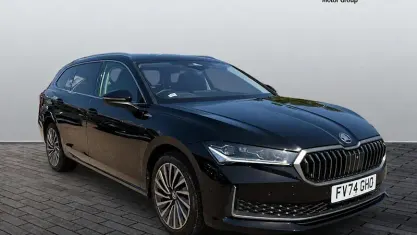 Used Skoda Superb 193 HP (141 kW) 2026 Black Estate