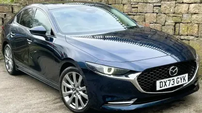 Used Mazda 3 Exclusive-Line 186 HP (136 kW) 2023 Blue Sedan