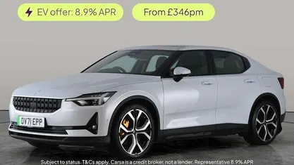 Silver Used 2021 Polestar 2 Pilot Hatchback | £20,657 (Fair price)