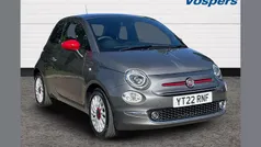 Grey Used 2022 Fiat 500 Red Hatchback | £11,250 (Fair price)