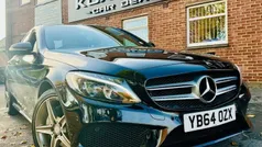 Black Used 2014 Mercedes C220 AMG line Sedan | £9,000 (Expensive)