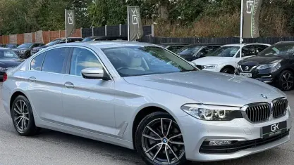 Used BMW 520 190 HP (139 kW) 2017 Silver Sedan