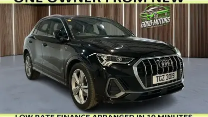 Used Audi Q3 S-Line 150 HP (110 kW) 2021 Black SUV