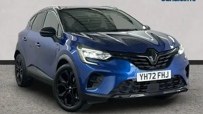 Used Renault Captur Rive Gauche 143 HP (105 kW) 2022 Special metallic  iron blue SUV
