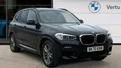 Black Used 2020 BMW X3 M Sport SUV | £27,733 (Fair price)