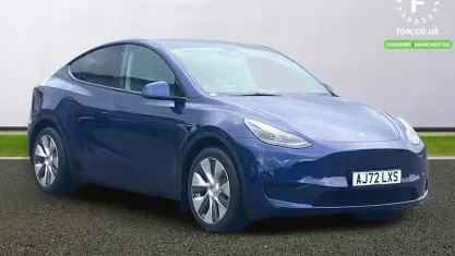 Used Tesla Model Y Standard Range 219 kW (299 HP) 2022 Blue SUV