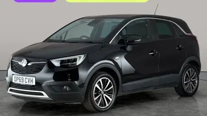 Used Vauxhall Crossland X Elite 131 HP (96 kW) 2020 Black SUV