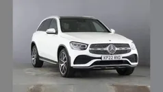 White Used 2022 Mercedes GLC300 AMG Line Premium SUV | £31,800 (Fair price)