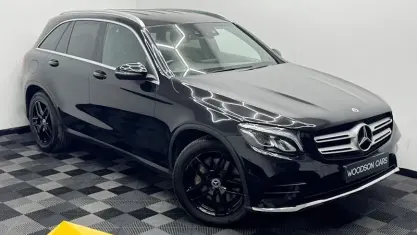 Used Mercedes GLC220 AMG line 170 HP (125 kW) 2018 Black SUV
