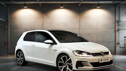 White Used 2018 VW Golf VII GTI Hatchback | £14,995 (Fair price)
