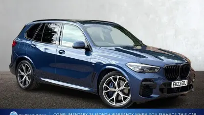 Used BMW X5 M Sport 286 HP (210 kW) 2022 Blue SUV