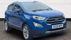 Blue Used 2020 Ford Ecosport Titanium SUV | £10,990 (Fair price)