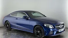 Blue Used 2019 Mercedes C220 AMG line Coupe | £18,650 (Good price)