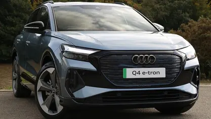 New 2025 Audi Q4 e-tron Black Edition SUV | £52,830 (Fair price)