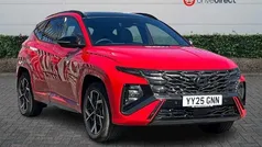 Solid engine red Used 2025 Hyundai Tucson N Line SUV | £31,315 (Super price)