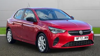 Used Vauxhall Corsa Design Edition 75 HP (55 kW) 2022 Red Hatchback