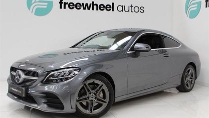 Begagnad Mercedes C220 AMG line 194 HK (142 kW) 2020 Sportkupé