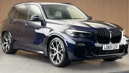 Used BMW X5 M Sport 394 HP (289 kW) 2019 Blue SUV
